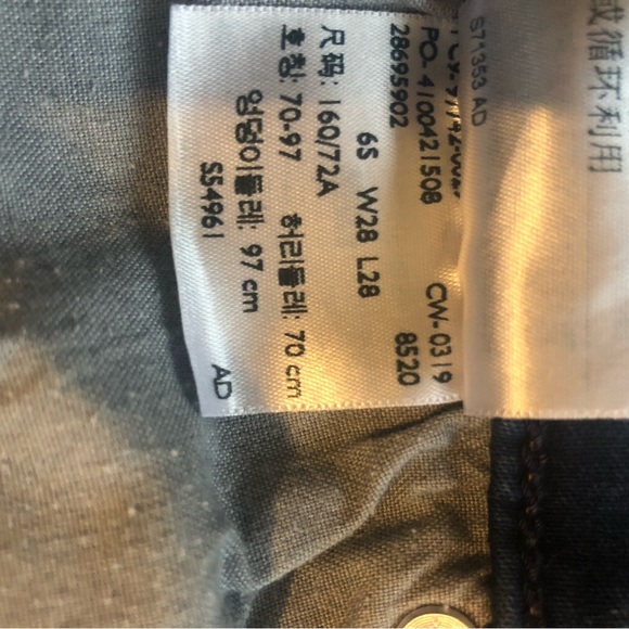 Levi's Signature Mid Rise Skinny Jeans - Picture 7 of 7